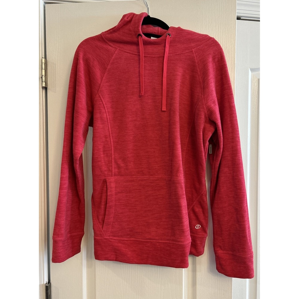 Women's Spalding Fleece Hooded Sweatshirt Hot Pink - New Never Worn - Large